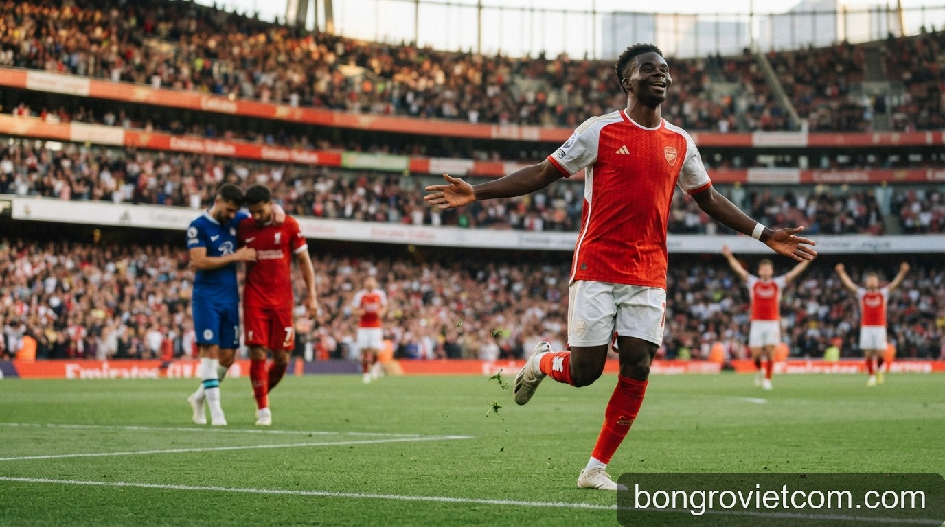 Premier League vòng 5: Arsenal duy trì mạch thắng, Chelsea và Liverpool chững lại - 2